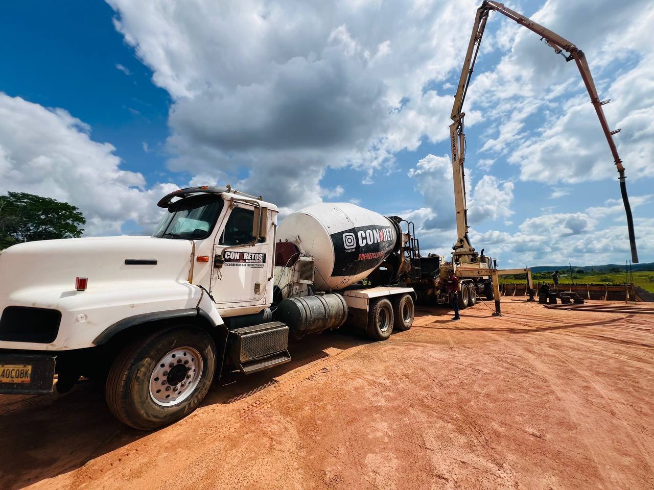 Vaciado de concreto Conkretos S.A.